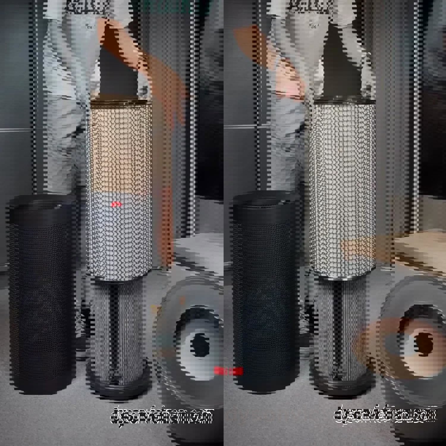 thay lõi lọc Dyson BP03