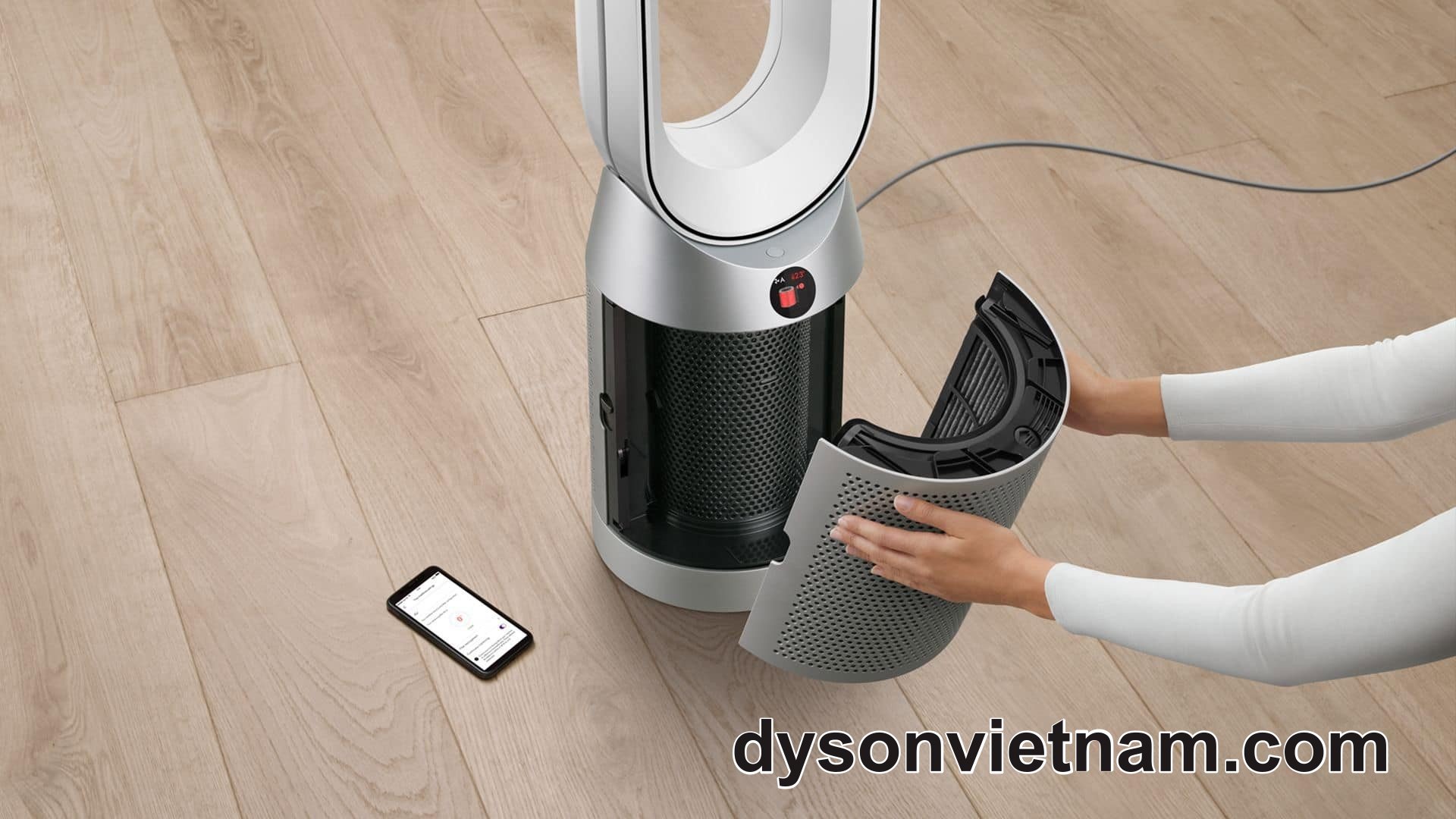 thay lõi lọc không khí Dyson TP07