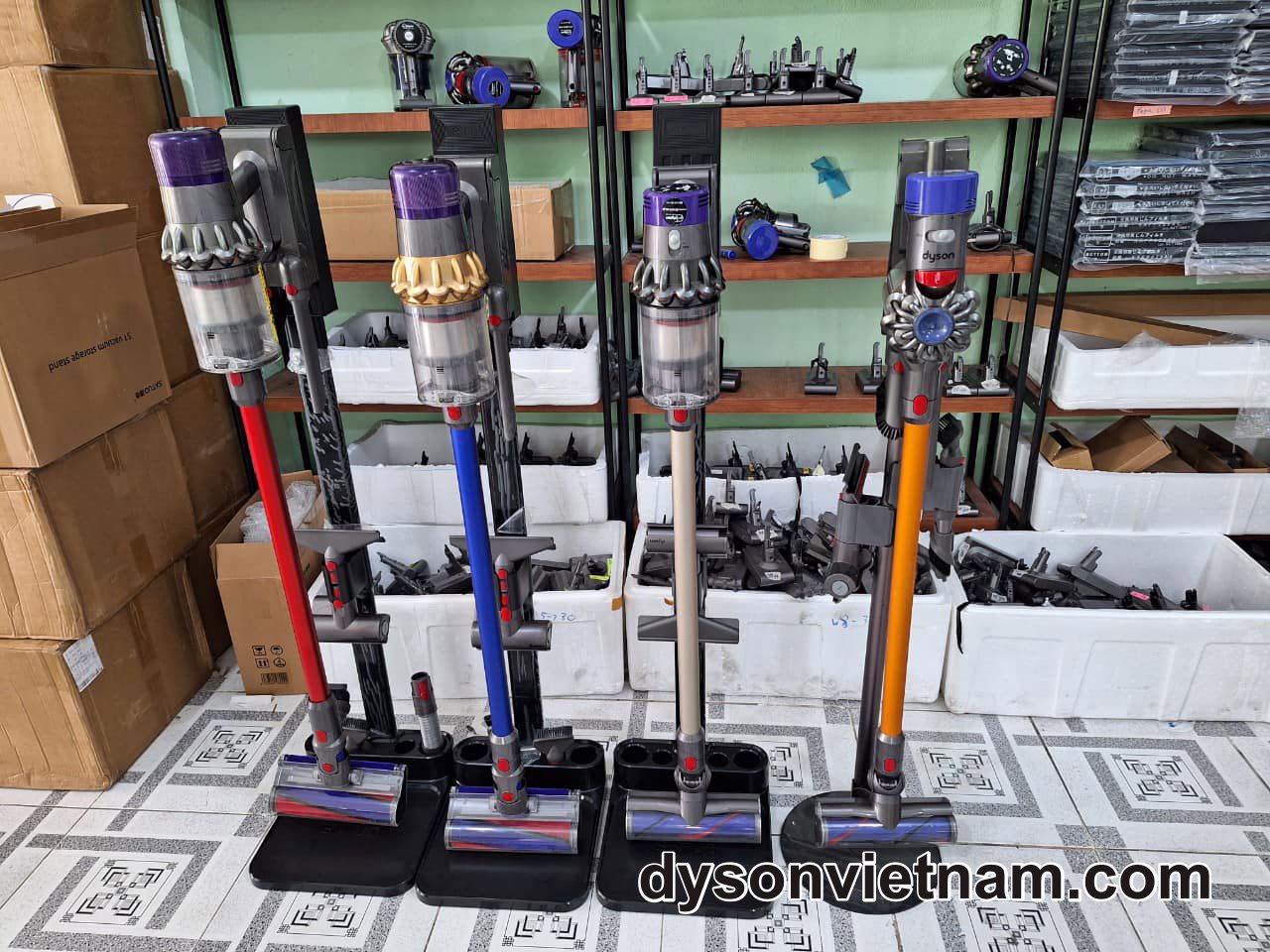 sửa máy hút bụi Dyson