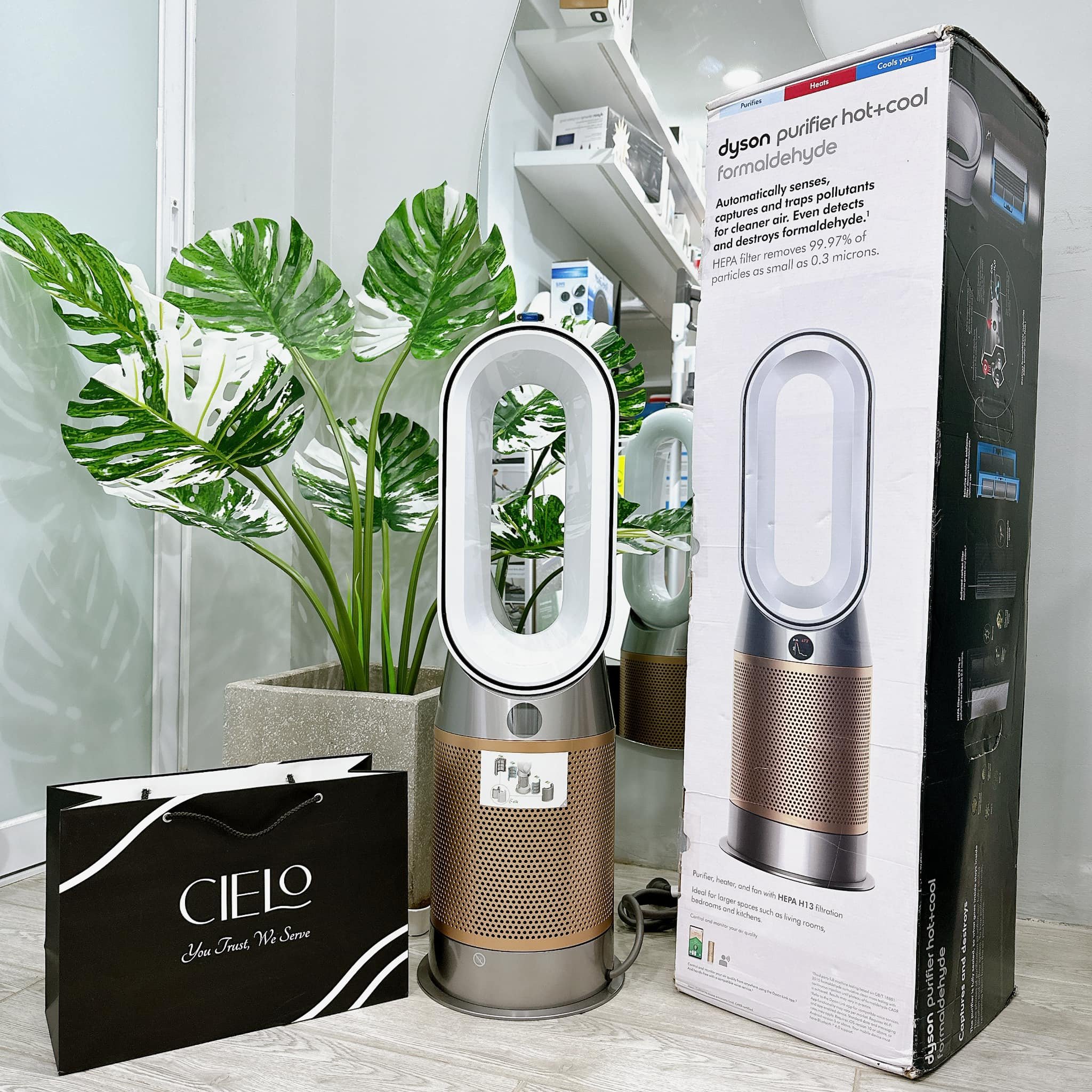 quạt không cánh Dyso HP09
