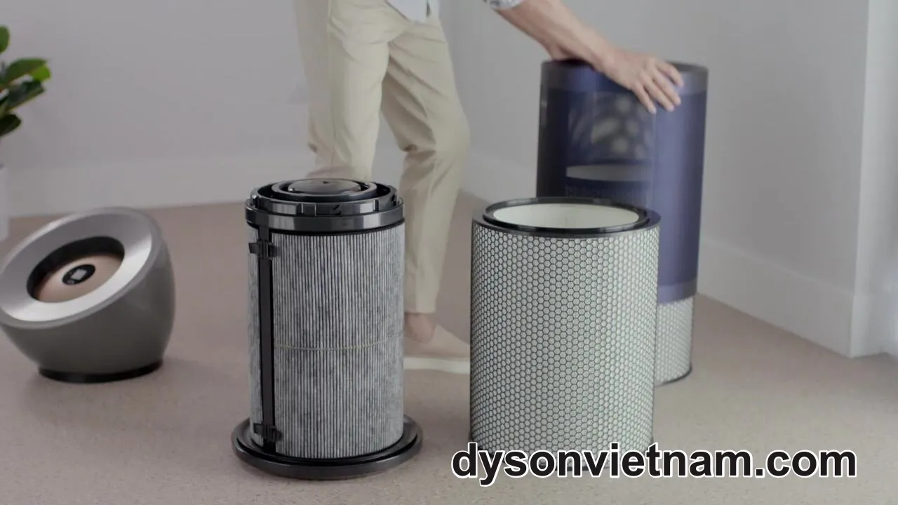 thay lõi lọc Dyson BP03