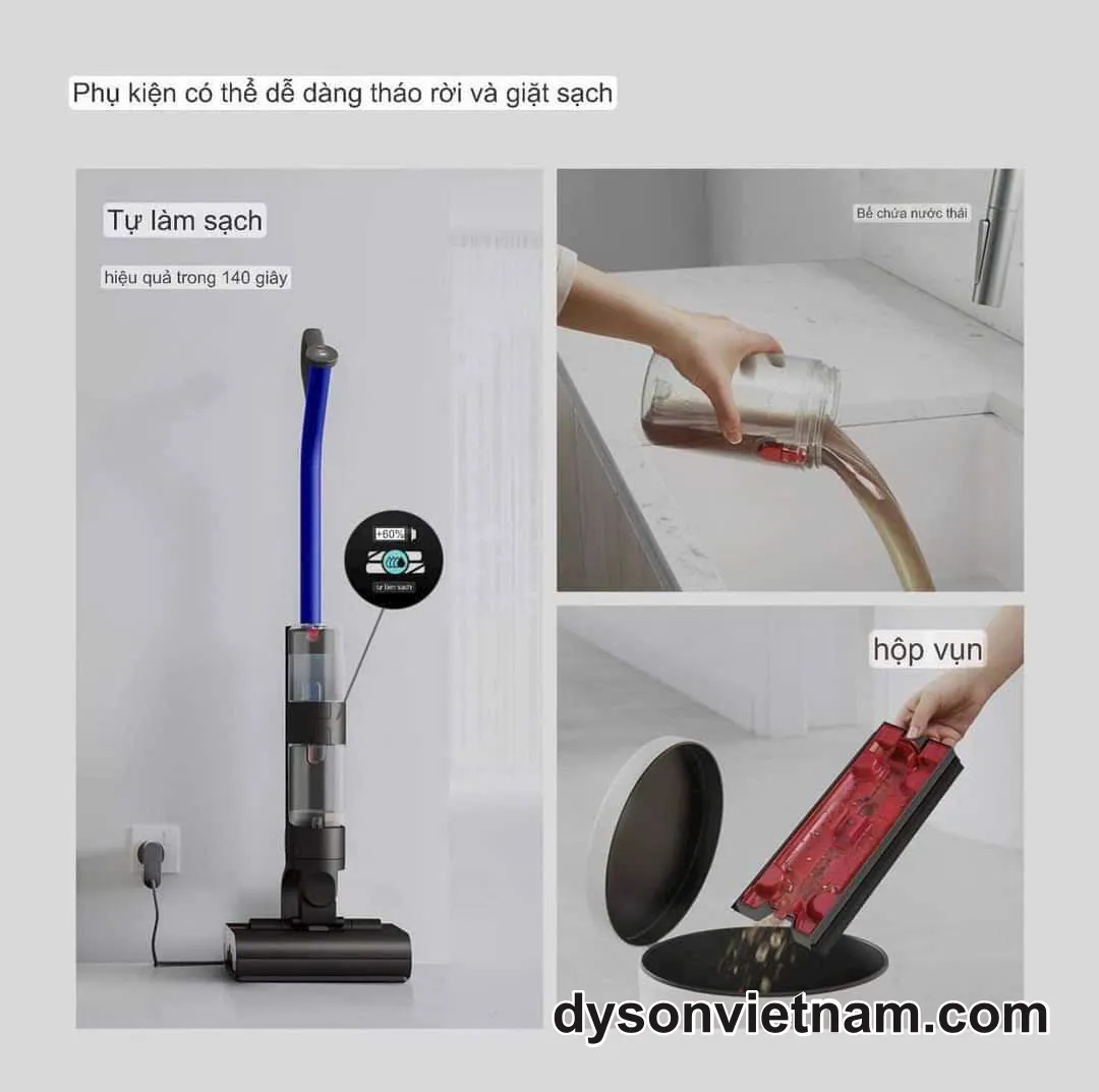 Sửa máy lau nhà Dyson Wash G1 tại Phường Bình Tiên