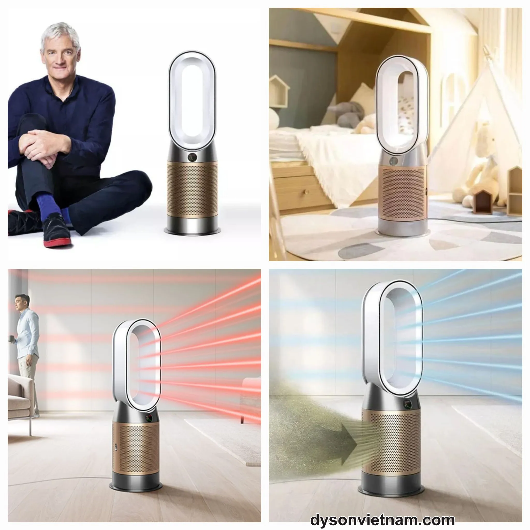 Review Máy Lọc Không Khí Dyson HP09 Purifier Hot+Cool Formaldehyde
