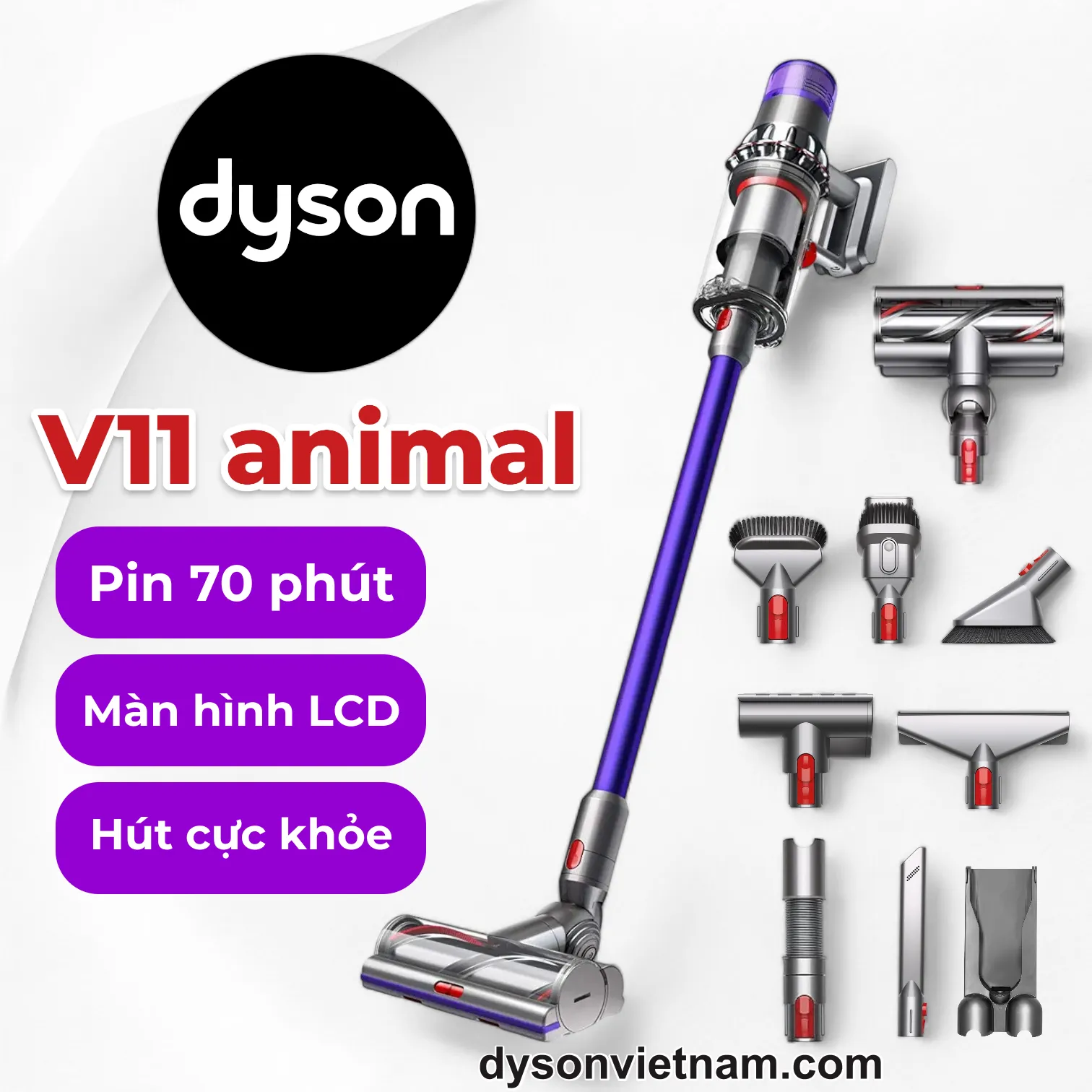 Đánh giá Dyson V11 Animal