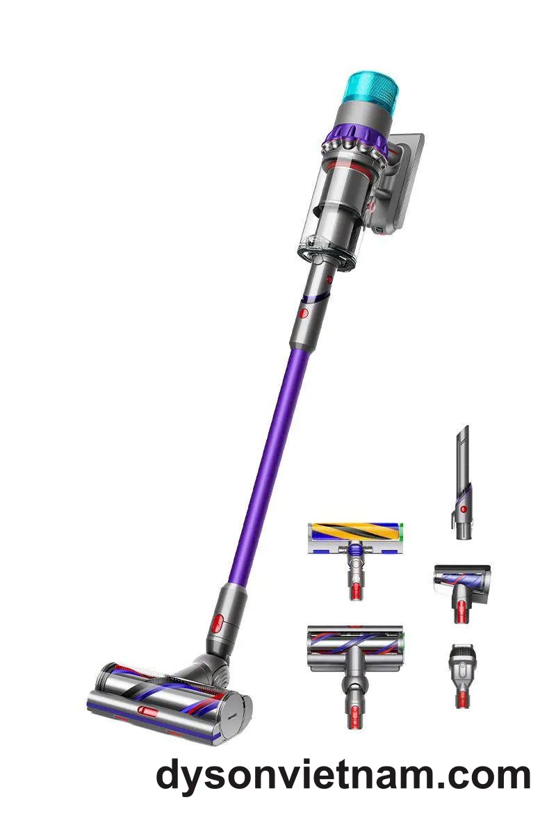 Máy Hút Bụi Dyson Gen5detect Complete (Xám Bạc/Tím)