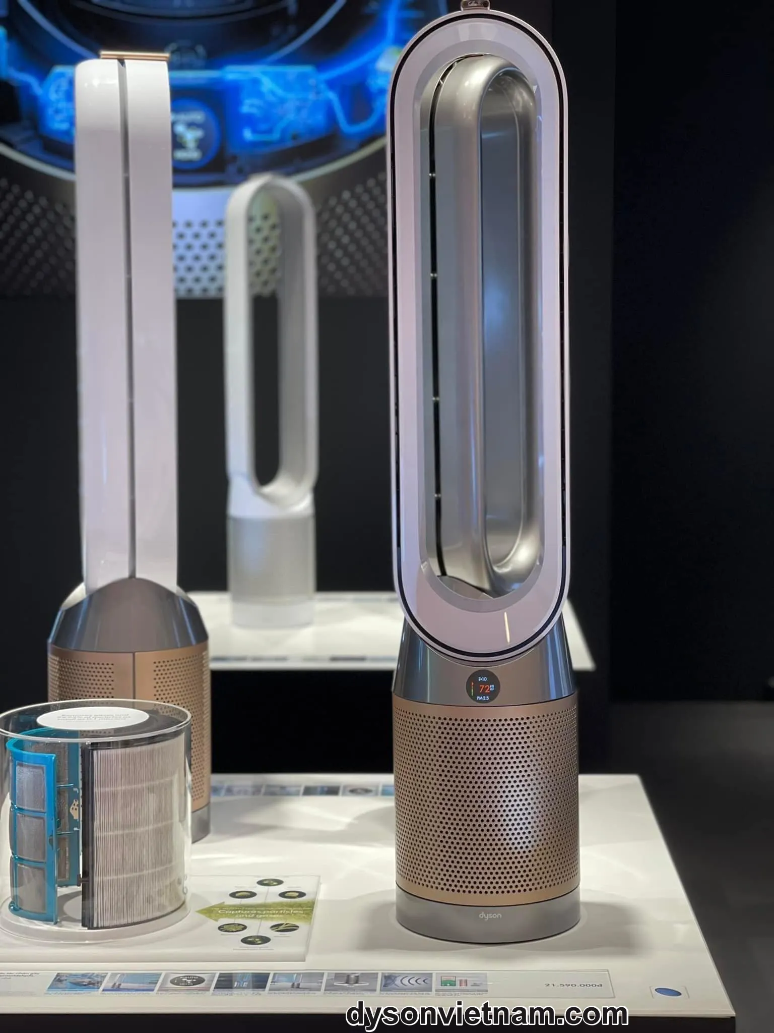 Máy Lọc Không Khí Dyson TP09 Purifier Cool Formaldehyde