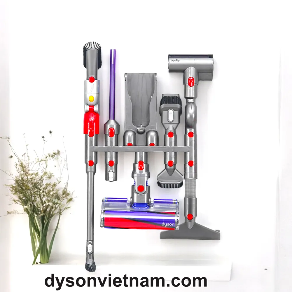 Giá Đỡ Máy Hút Bụi Dyson V7 V8 V10 V11 V12 V15 Dok k9 (9 lỗ)