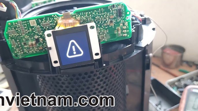 quạt Dyson báo lỗi chấm than
