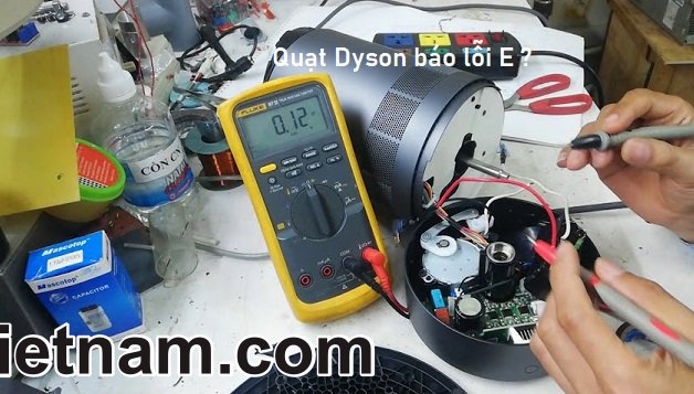 quạt không cánh Dyson báo lỗi E