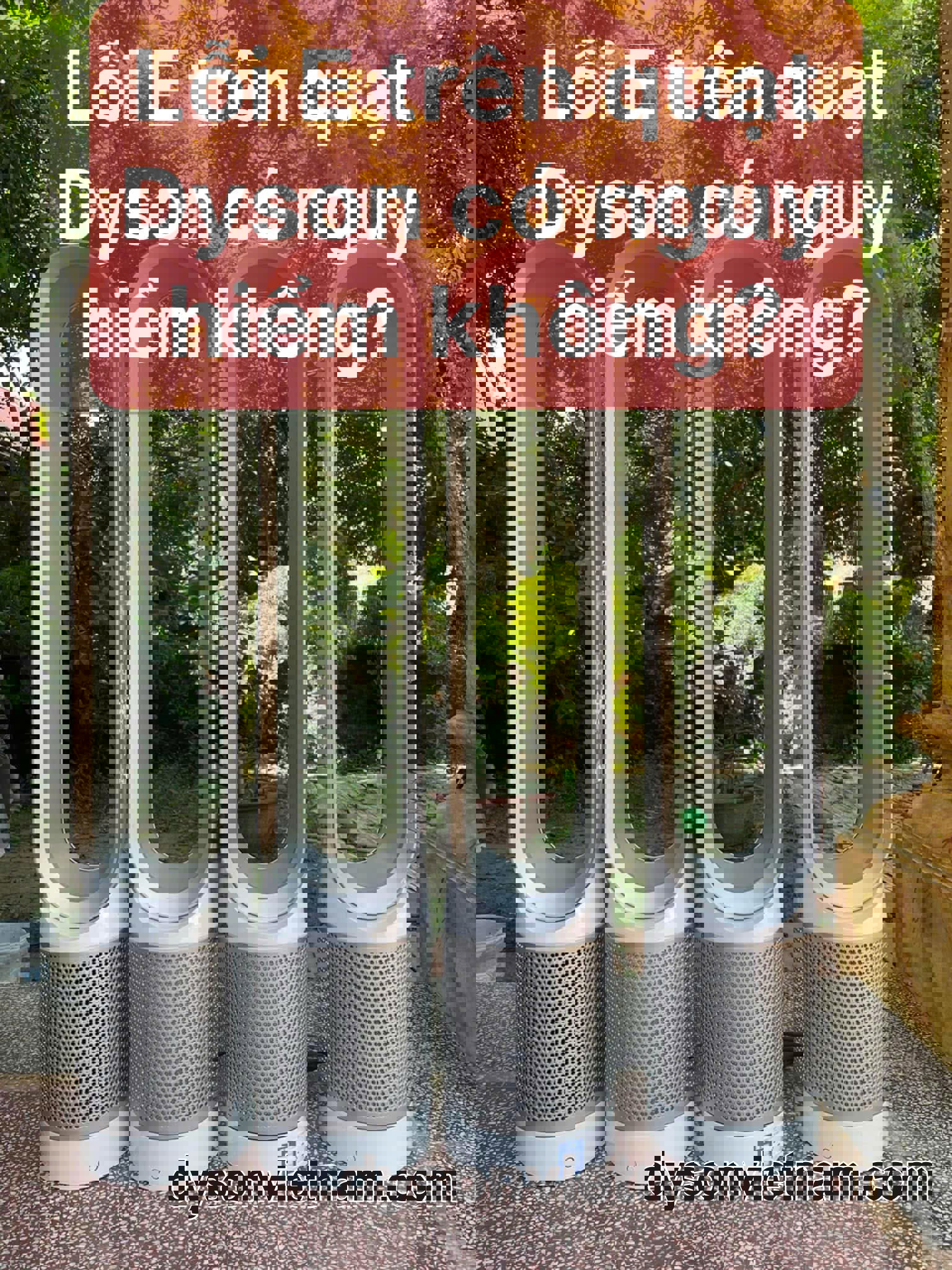 sửa quạt Dyson lỗi E