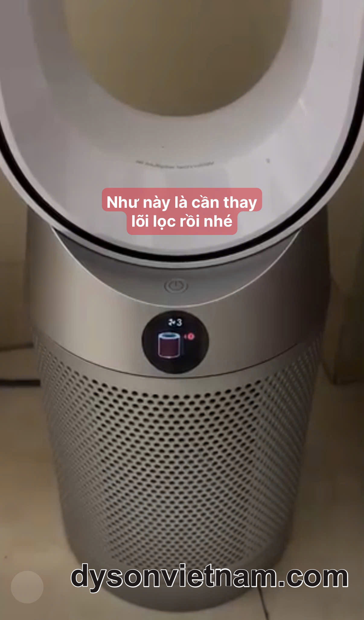 thay lõi lọc không khí Dyson TP07