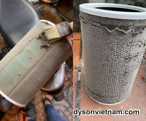 thay lõi lọc không khí Dyson