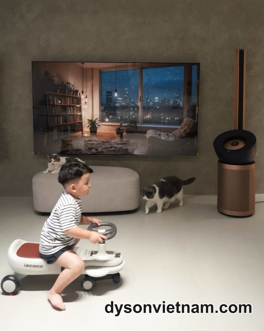 thay lõi lọc không khí Dyson BP04