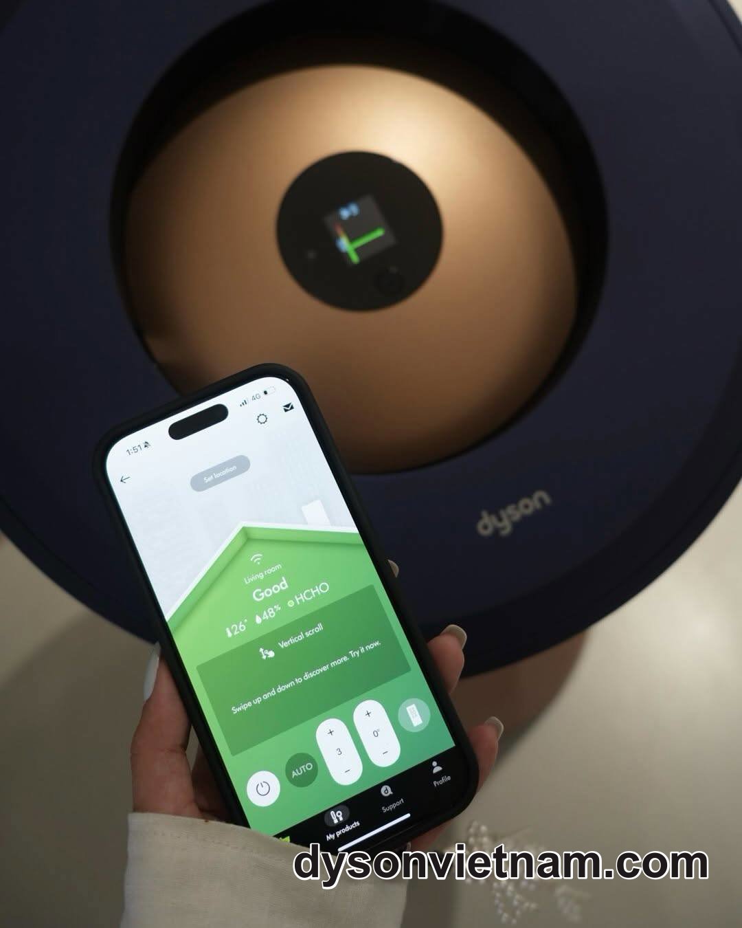 thay lõi lọc Dyson BP04